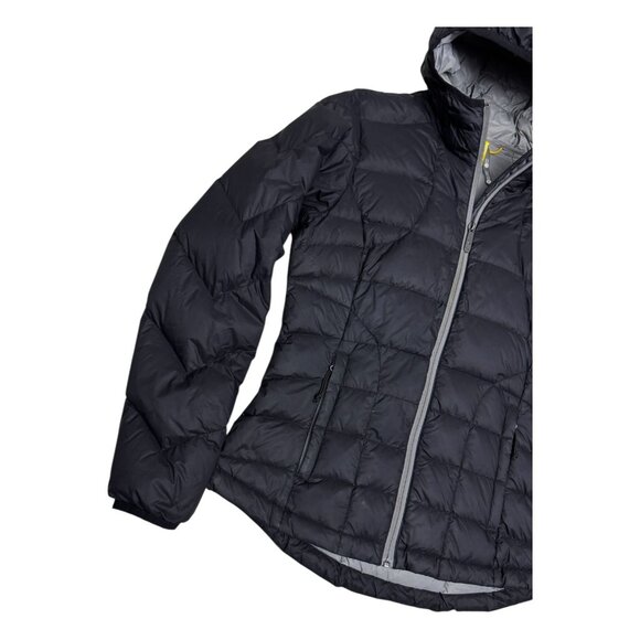 LOLE Down & Feather Fill Winter Puffer Parka Light Jacket Coat Womens Small - Picture 3 of 5